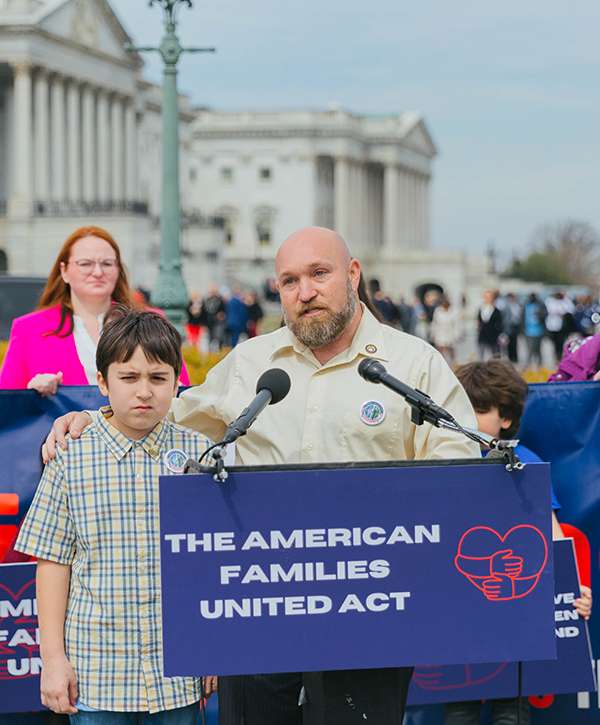 Georgia Leaders Lisa Winton (Business) and Jason Rochester (American Families United) In Washington, D.C.