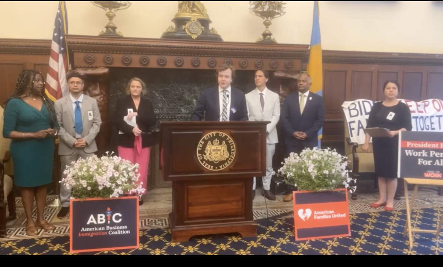 Pennsylvania Local Leaders Call on President Biden to Extend Work Permits to Long-Term Immigrants