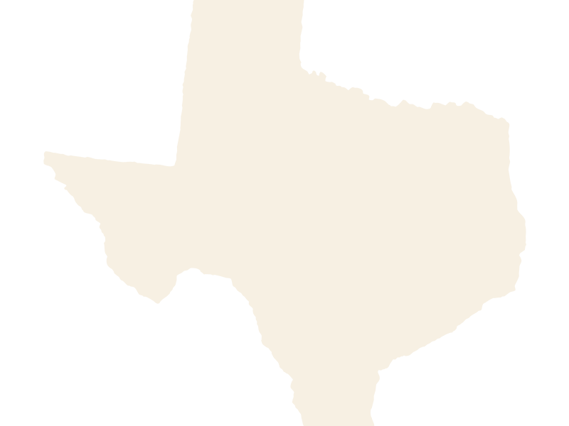 This image is of an outline of the state of Texas.