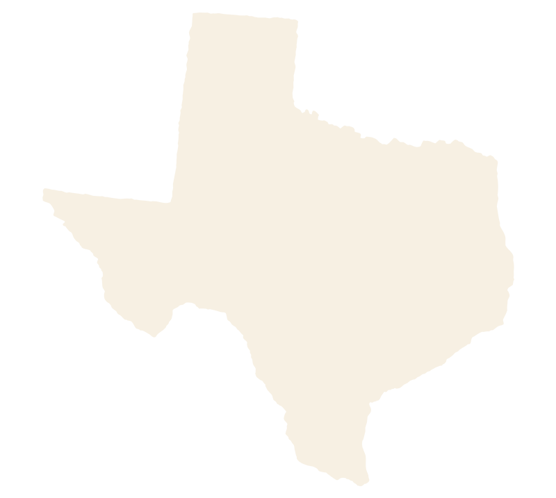 This image is of an outline of the state of Texas.